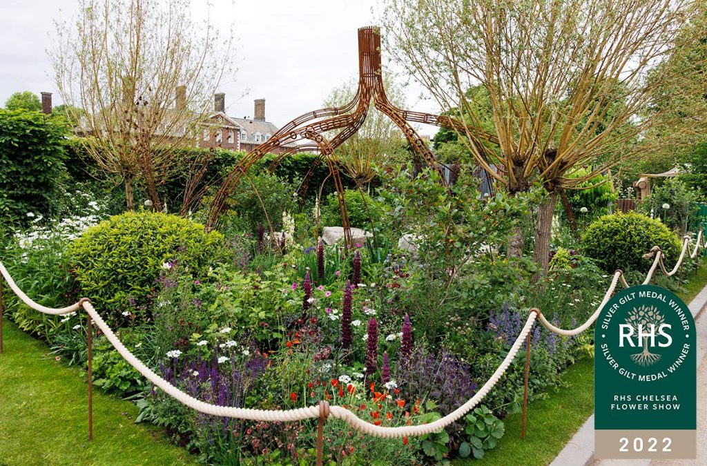 PUBLIC ART: re-housing a sculpture from an award-winning garden at the Chelsea Flower Show