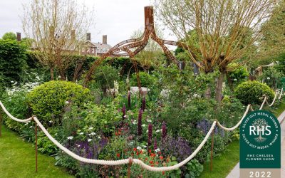 PUBLIC ART: re-housing a sculpture from an award-winning garden at the Chelsea Flower Show